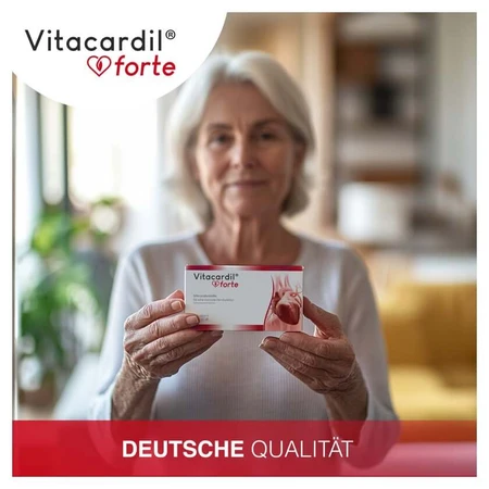 Vitacardil Forte M.thiamine pour la fonction cardiaque caps. 120 pcs.