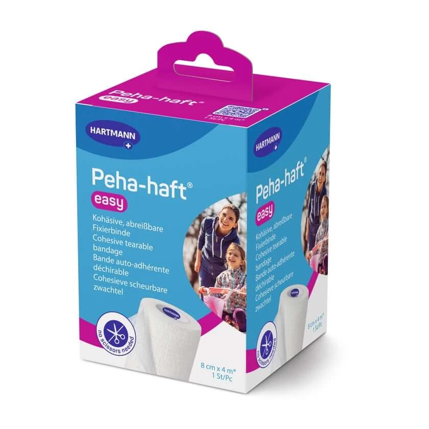 Peha-haft Easy Fixierbinde 8 Cmx4 M Weiß 1 St