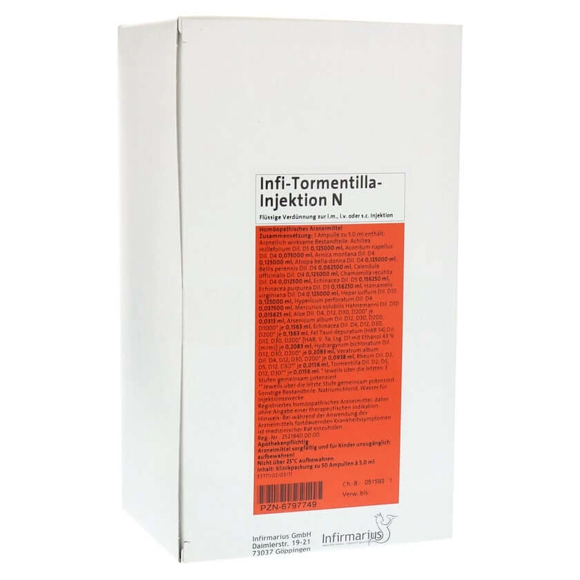 INFI Tormentilla Injektion N 50X5 ml