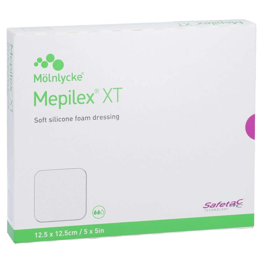 Mepilex XT 12,5x12,5 cm Schaumverband 5 St