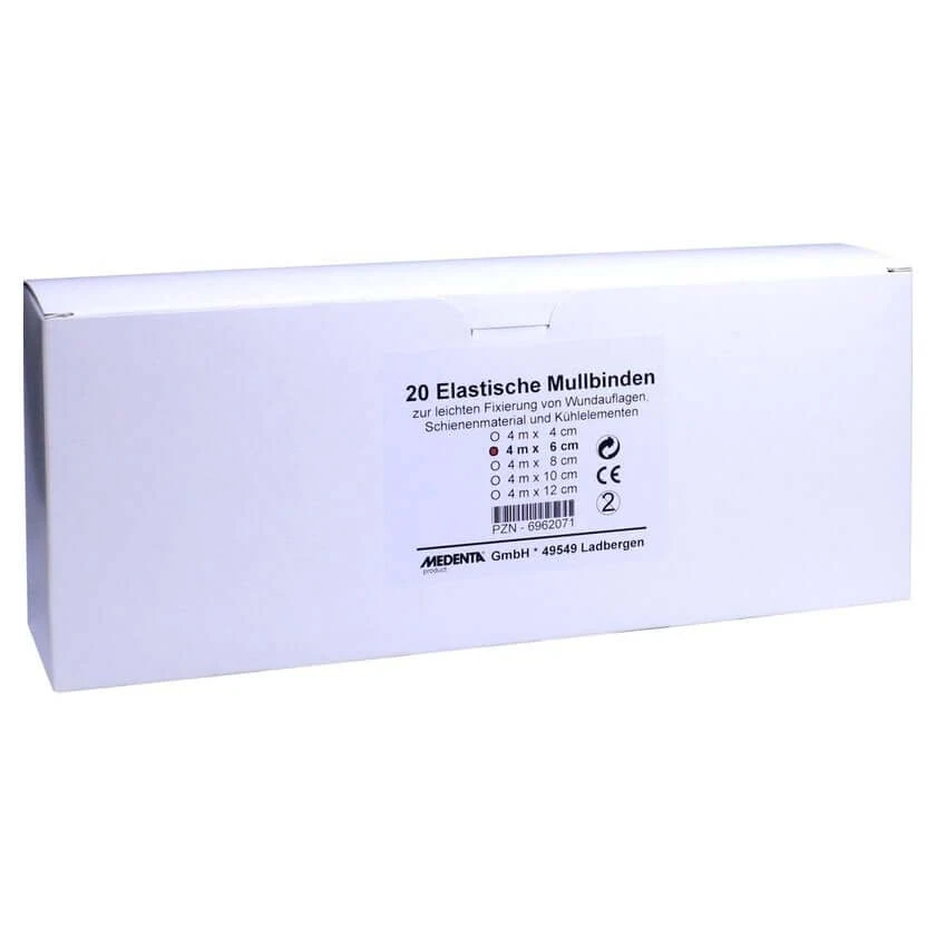 Mullbinde elastisch 4m x 6cm 20 St