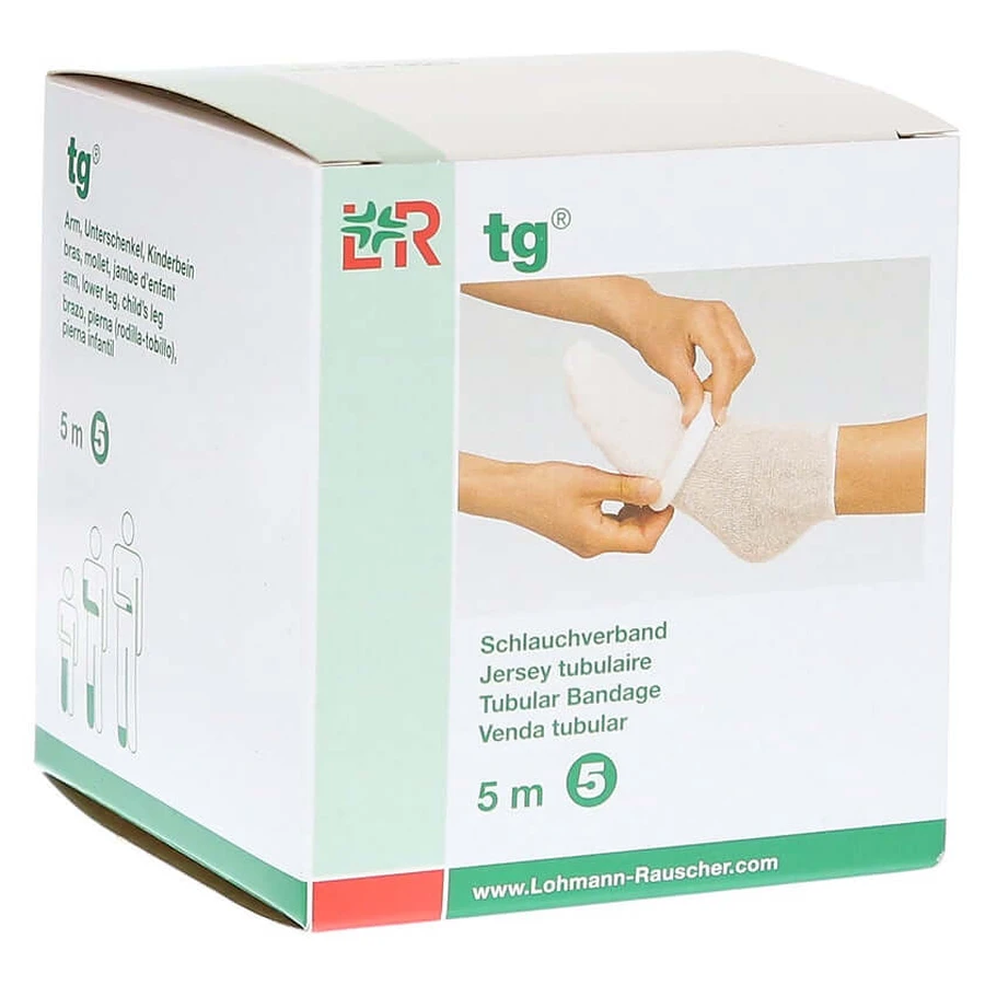 TG bandaj tubular dimensiune 5 5 m alb 24023 1 buc