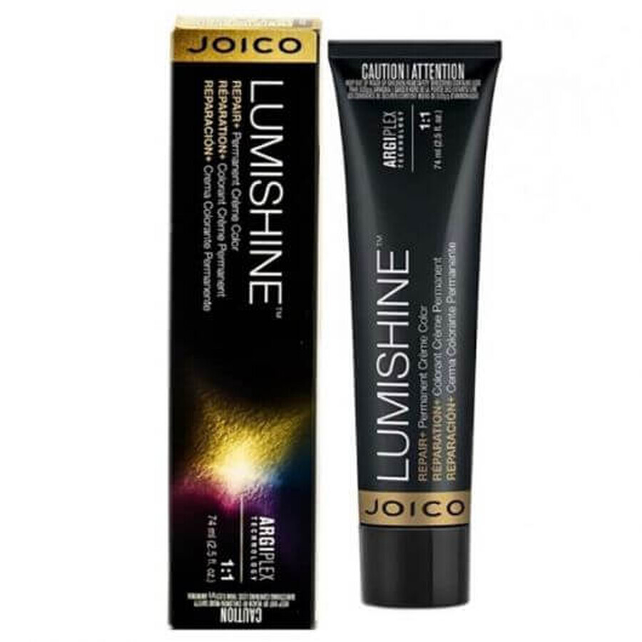 Tintura per capelli permanente professionale Joico Lumishine Permanent Creme 6RRC 74ml