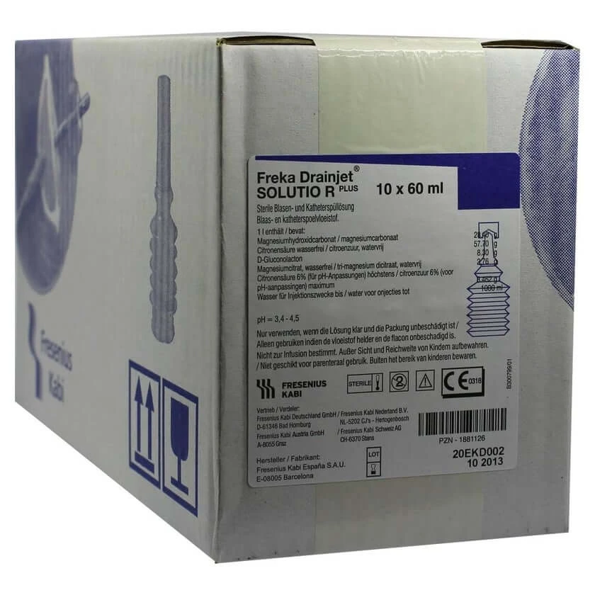 Freka Drainjet Solutio R Plus Flasche 10X60 ml