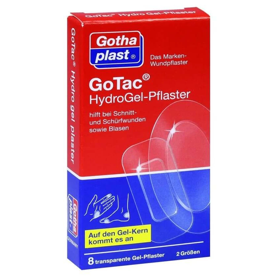 Plasturi Gotac Hydro Gel 2 dimensiuni 8 buc