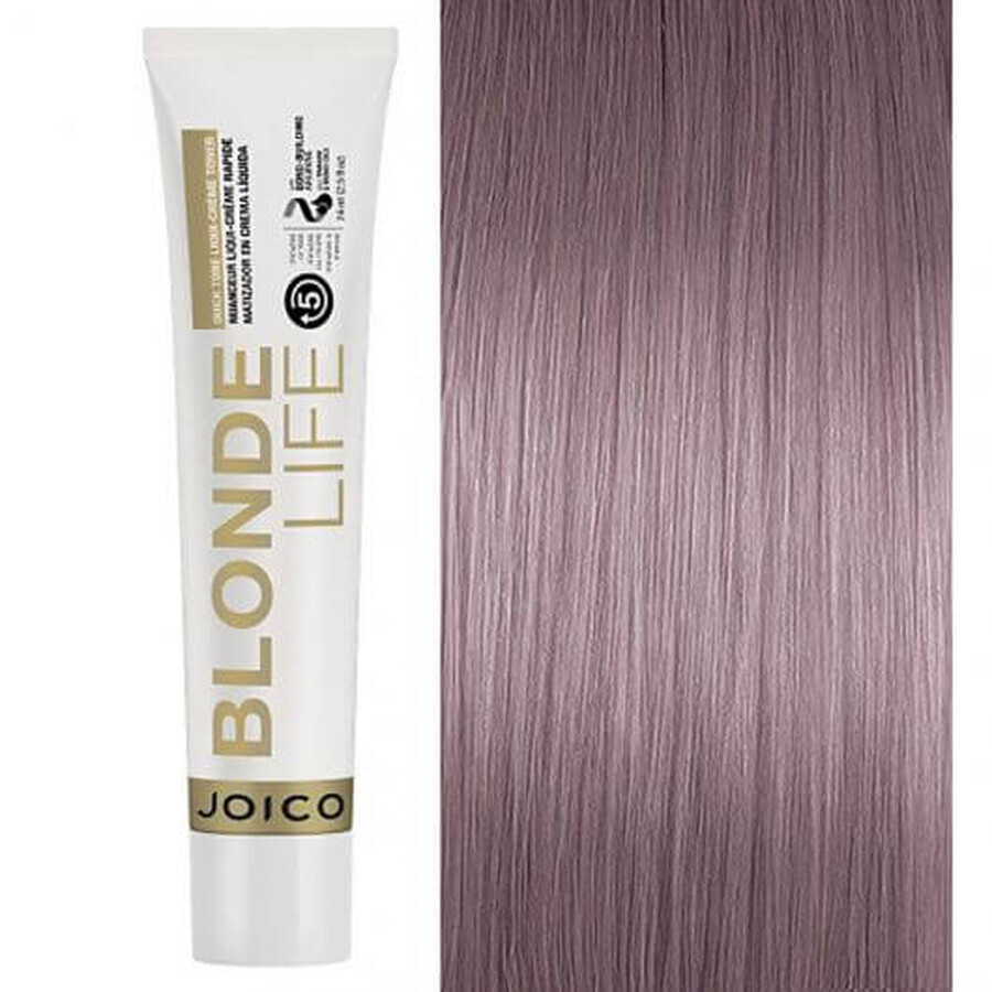 Joico Blonde Life Quick Ton demi-permanente Haarfarbe LiquiCreme Violet 74g