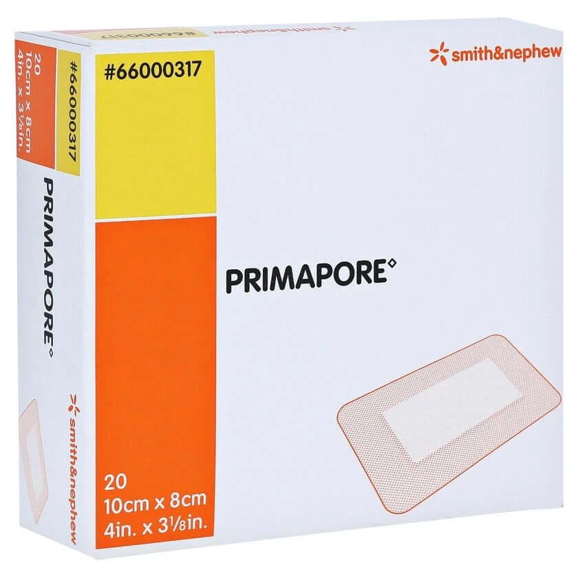 Primapore 8x10 cm Wundverband steril 20 St