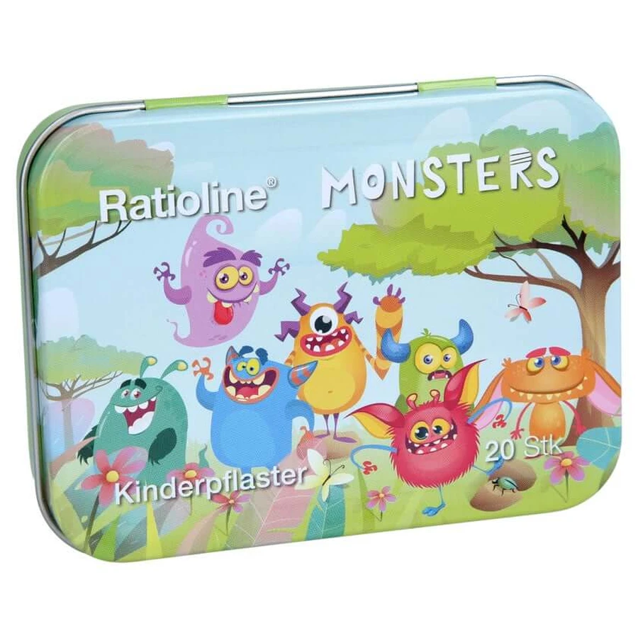 Ratioline pansamente pentru copii benzi 3 dimensiuni 20 buc