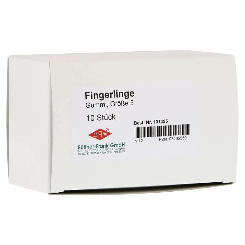 Fingerling Gummi Gr.5 transparent 10 St