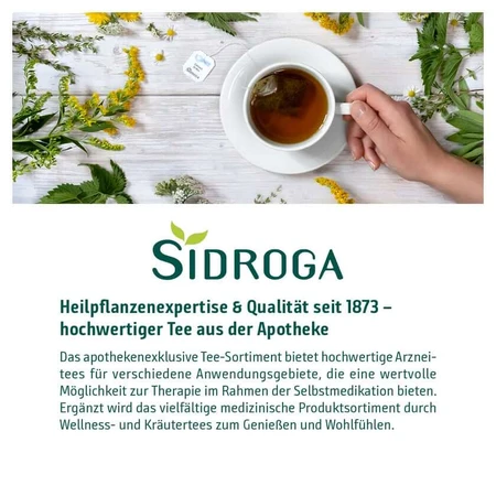 Sidroga Lady's mantle hierba té filtro bolsa 20X1,0 g