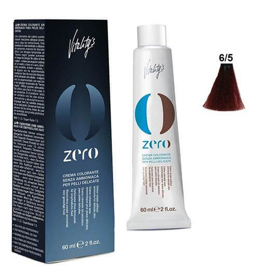 Vopsea par fara amoniac Vitality's New Zero Cream 6/5 60ml