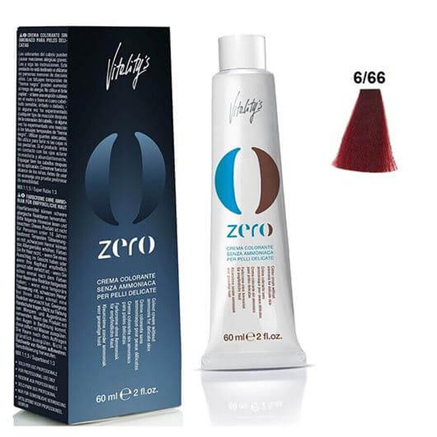 Vopsea par fara amoniac Vitality's New Zero Cream 6/66 60ml