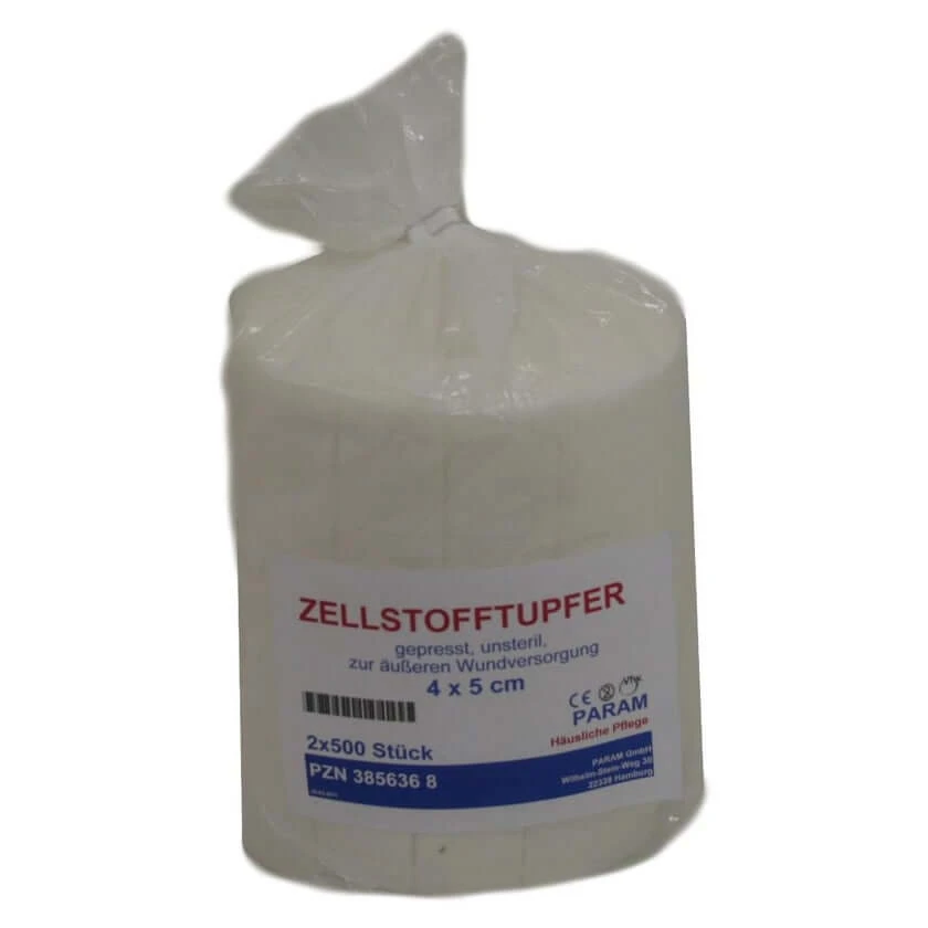 Zellstofftupfer 4x5 cm 1000 St