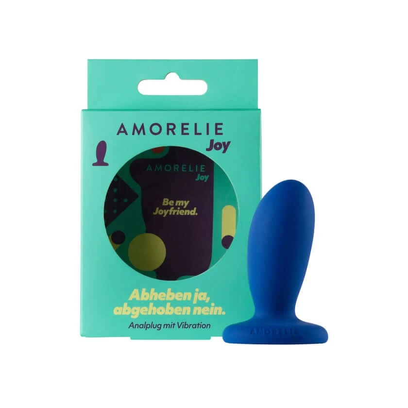 AMORELIE Joy Fly Analplug mit Vibration 1 St