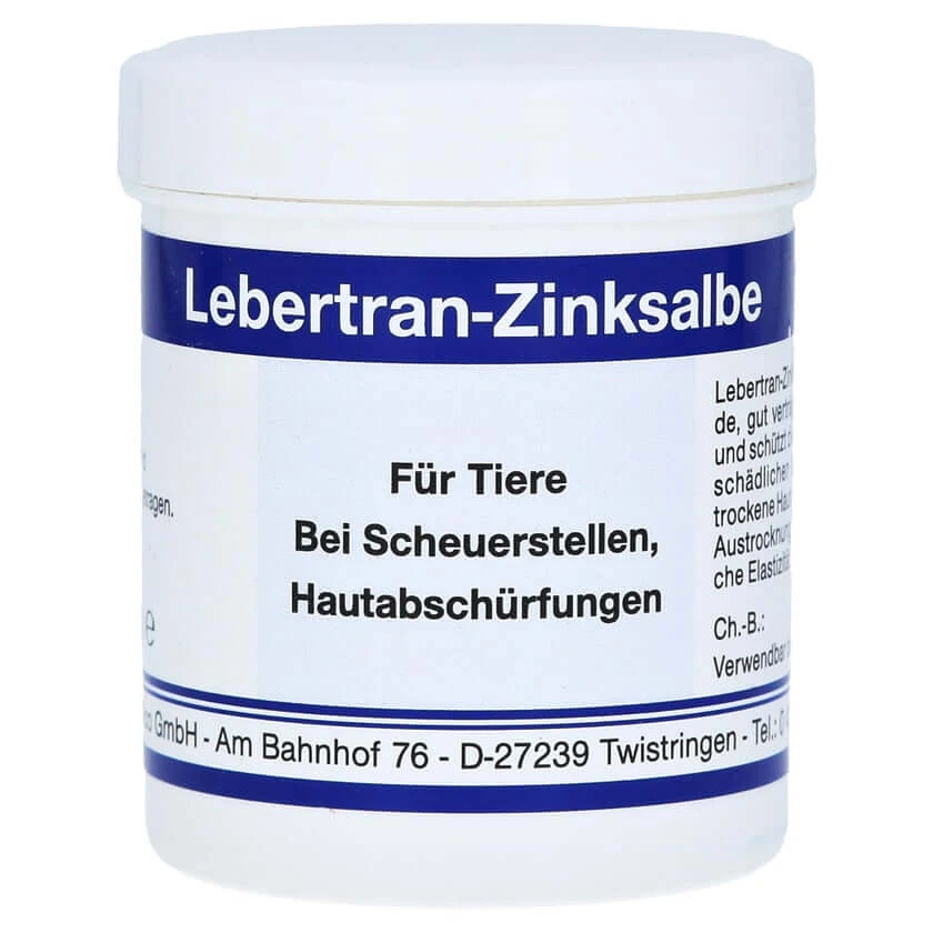 Lebertran Zinksalbe vet. 100 g