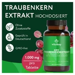Vitabay OPC Extract de semințe de struguri 1000 mg doză mare 120 St