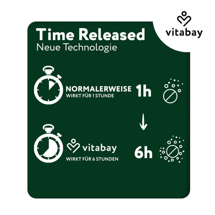 Vitabay OPC Extract de semințe de struguri 1000 mg doză mare 120 St