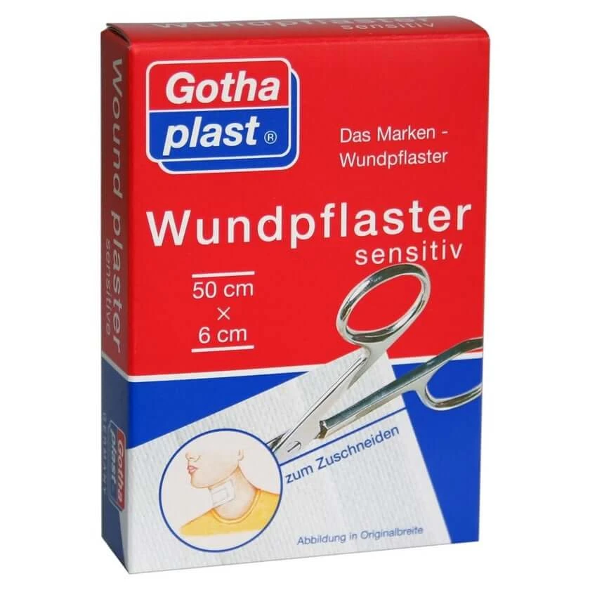 Gothaplast Wundpfl.sensitiv 6 cmx0,5 m g 1 St