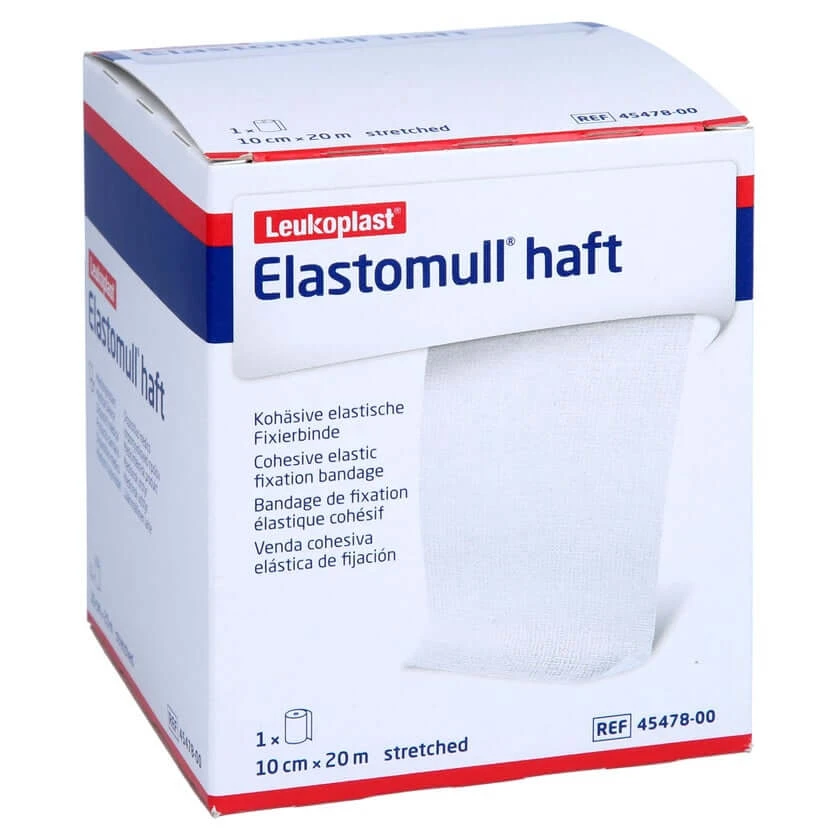 Elastomull haft 10 cmx20 m Fixierbinde 1 St