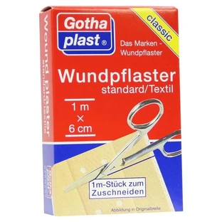 Gothaplast Wundpflaster, standard, 6 cmx1 m 1 St