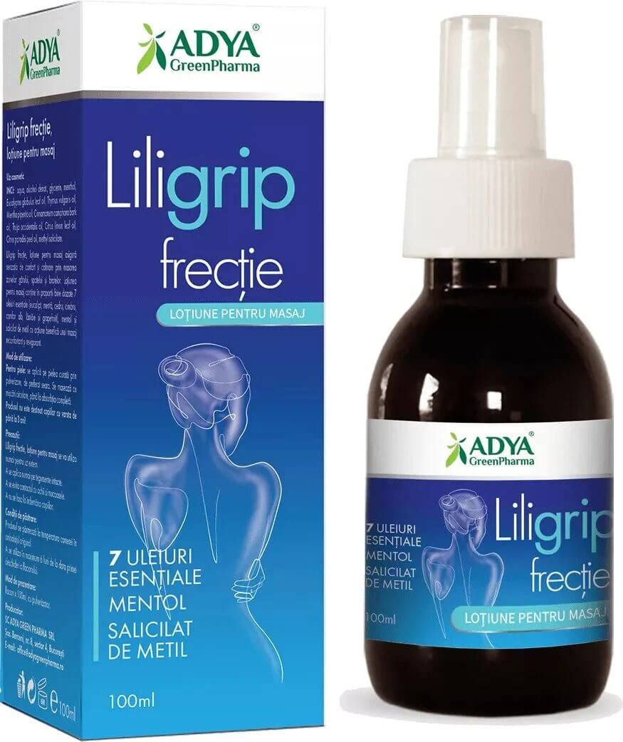 Liligrip 7 Ätherische Öle 100ml Adya Grün