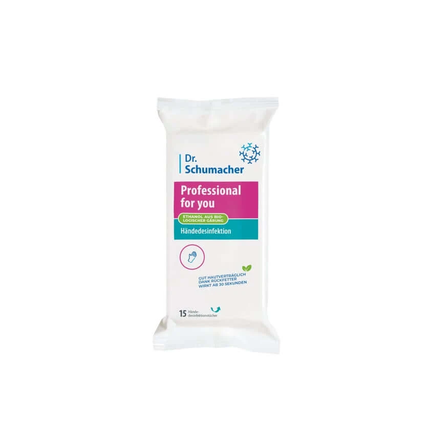 Professional For You Händedesinfektion Wipes 15 St