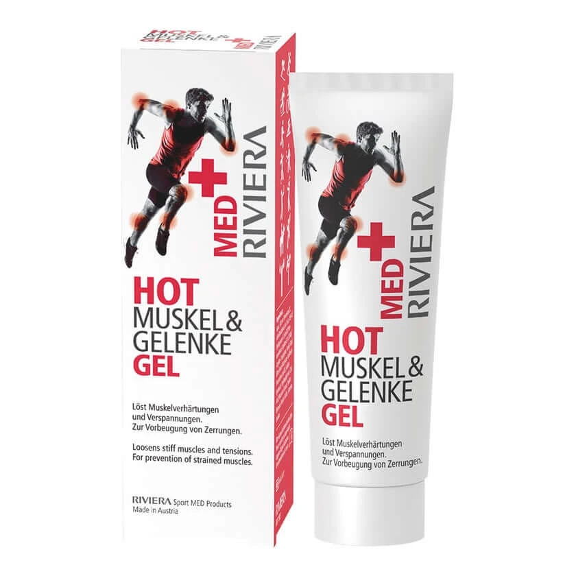 RIVIERA MED+ HOT Muskel und Gelenke Gel 75 ml