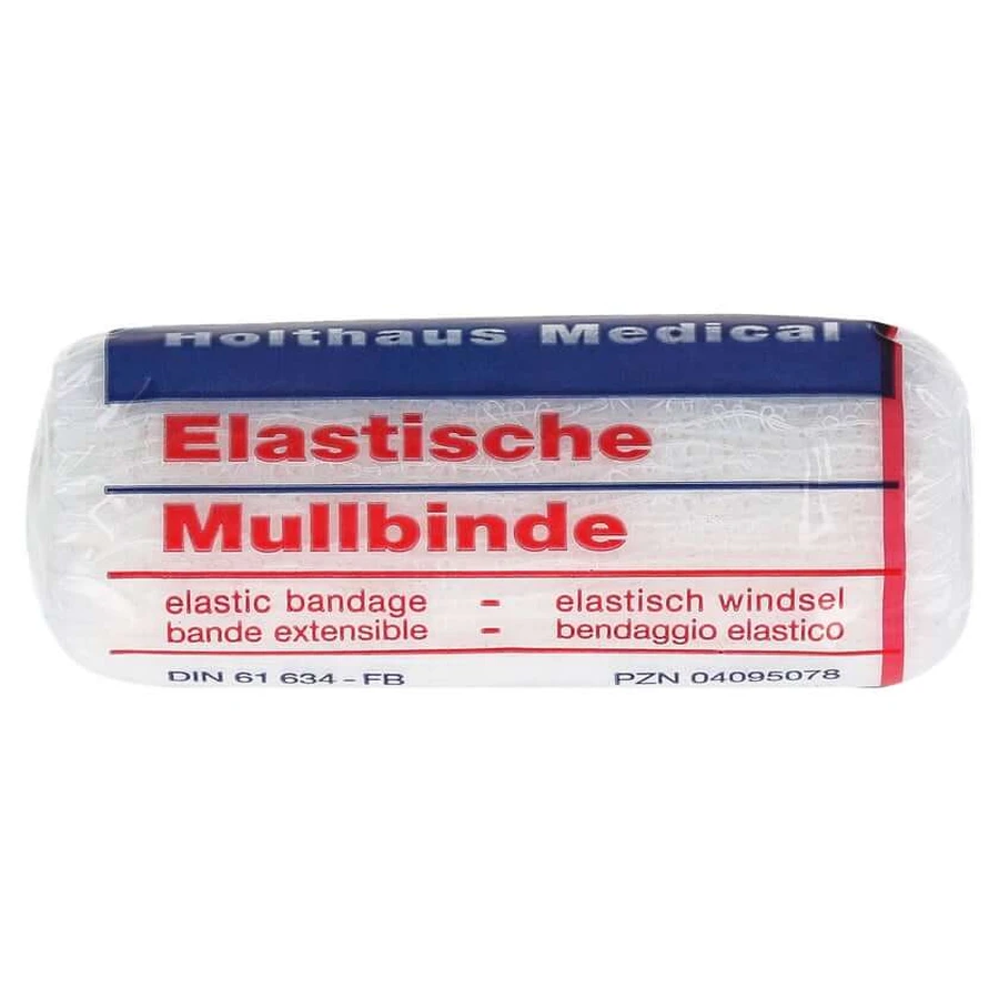 Bende di garza 4mx8cm elastiche 1 pz.