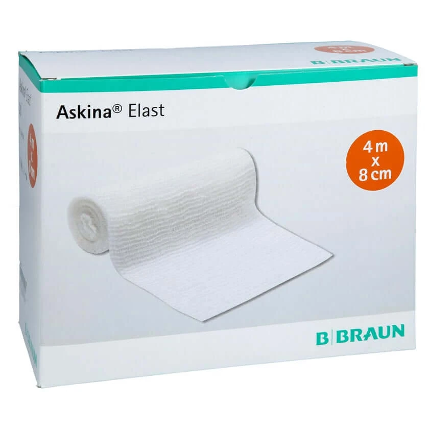 Askina Elast Binde 8 cmx4 m lose 20 St