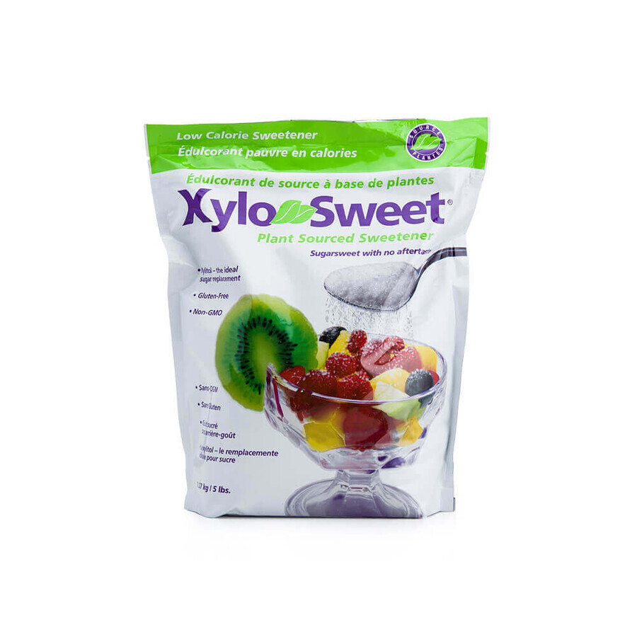 Indulcitor XyloSweet , 100% xylitol, 100% natural, punga 2.27 kg