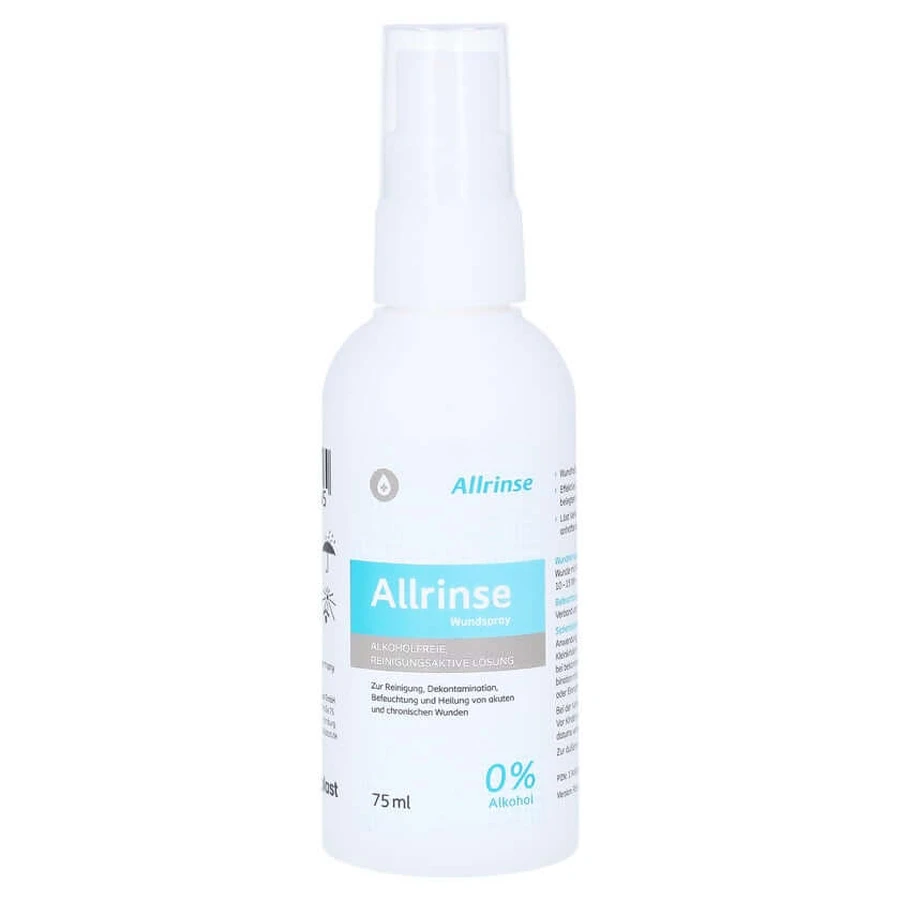 Allrinse wondspray 75 ml