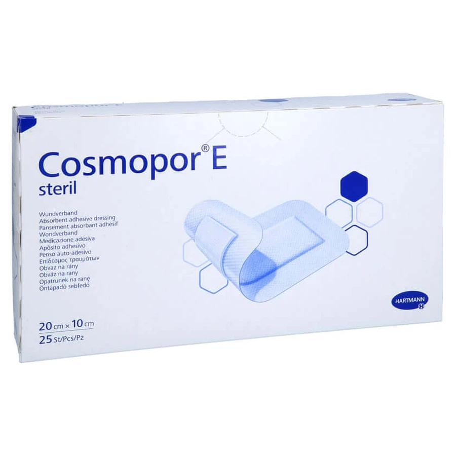 Cosmopor E Apósito Estéril 10x20 cm 25 uds.