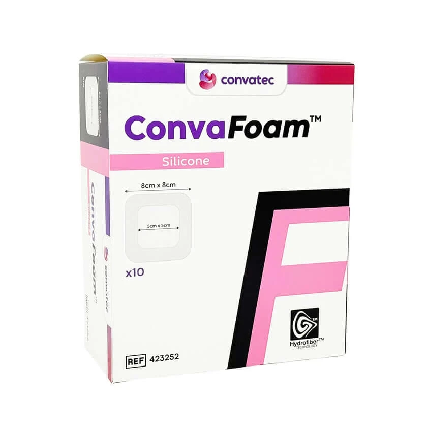 Convafoam Silicone Verband 8x8 Cm 10 St