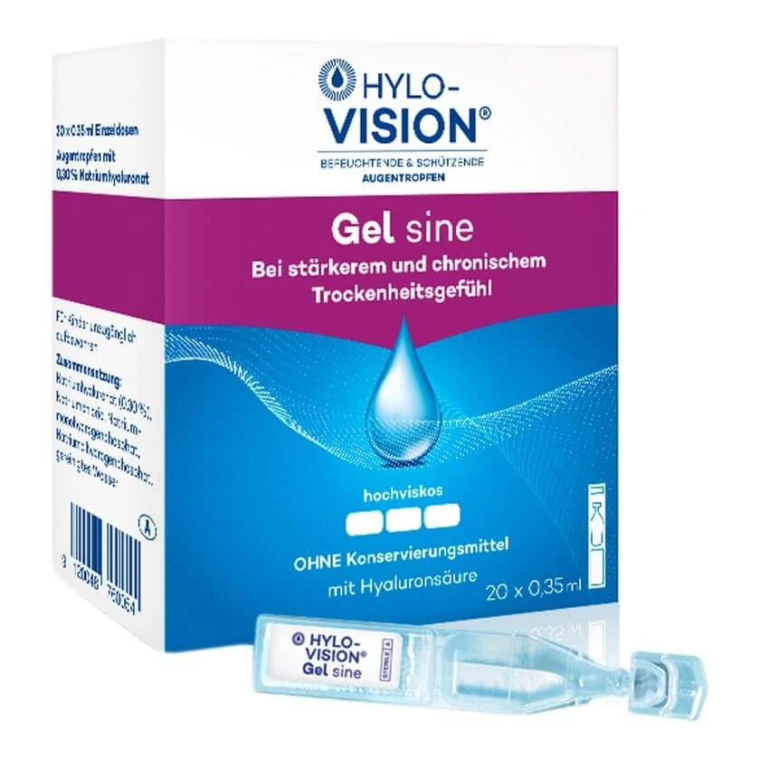 HYLO-VISION Gel sine 20X0,35 ml
