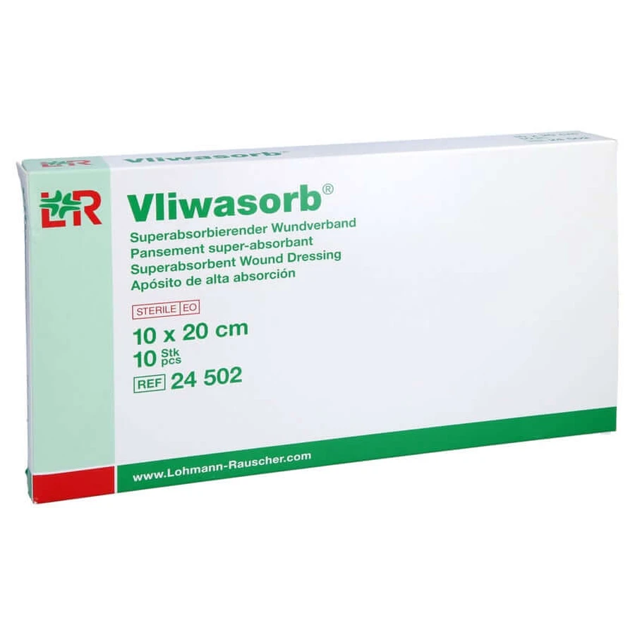 Vliwasorb superabsorbant absorbant steril 10 buc.