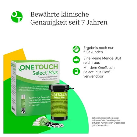 Strisce reattive per la glicemia OneTouch Select Plus 50 pz.