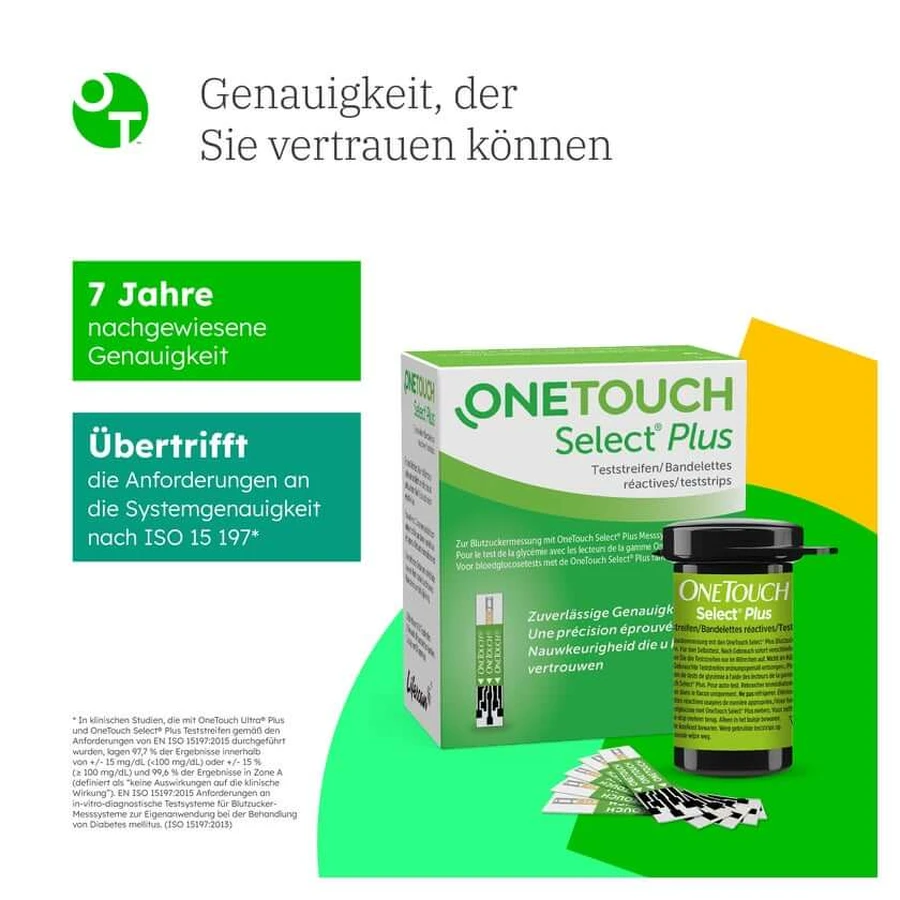 Strisce reattive per la glicemia OneTouch Select Plus 50 pz.