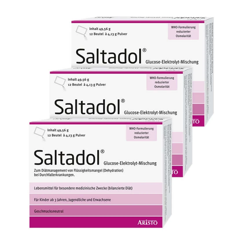 Saltadol Glucose-Elektrolyt-Misch Set 2 3X12 St