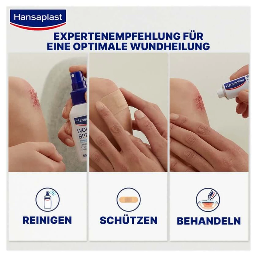 Hansaplast Gesso per iniezione sensibile, 4 x 1,9 cm, 100 pz.