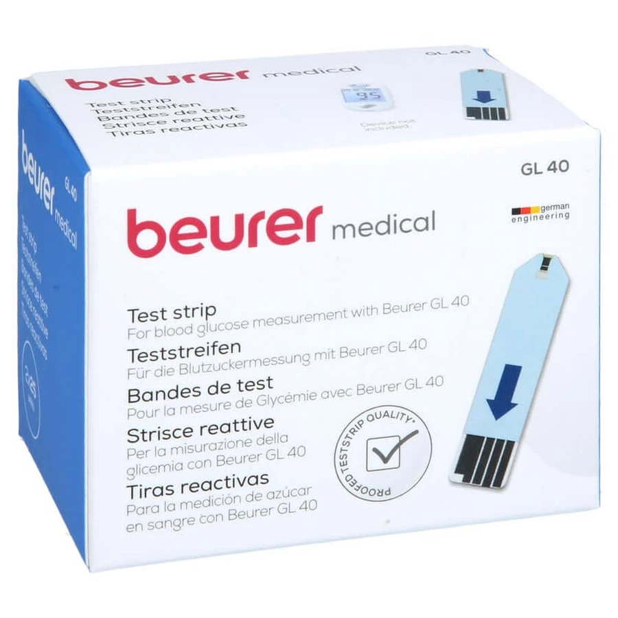 Beurer GL40 benzi de testare a glicemiei 50 buc