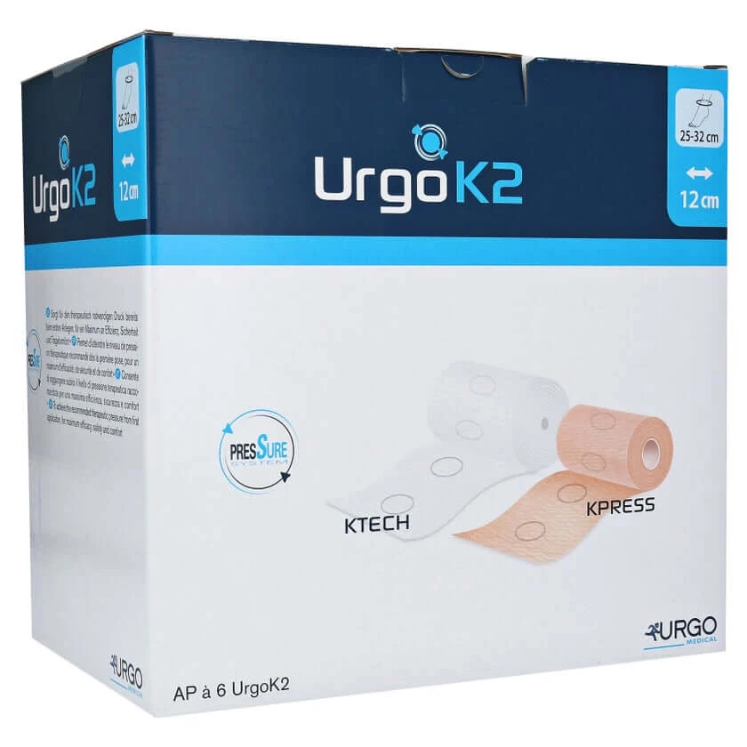 Urgok2 Kompr.syst.12cm Knöchelumf.25-32c 6 St