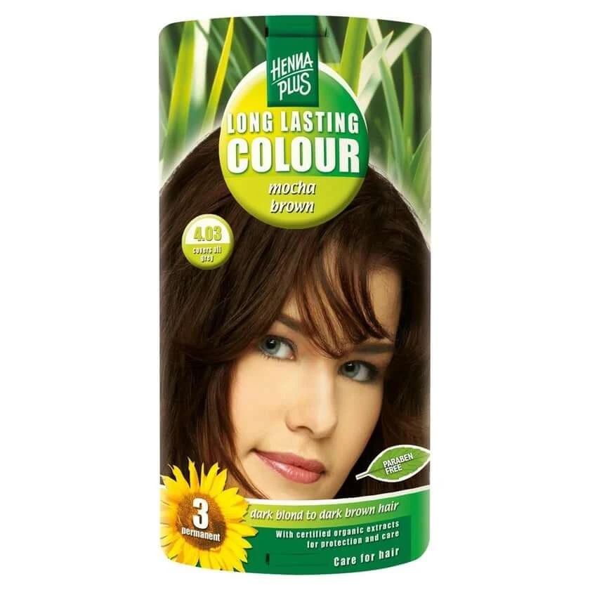 Hennaplus Long Lasting mocha brown 4,03 100 ml