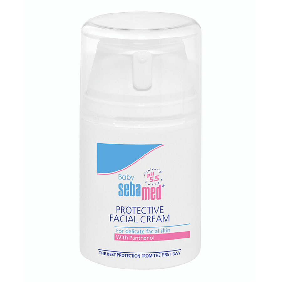 Crema dermatologica protectoare pentru fata, 50 ml, Sebamed Baby