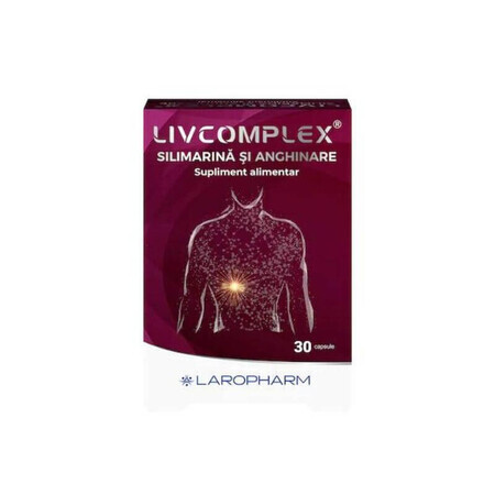 Livcomplex cu Silimarina si Anghinare x 30 caps. moi LARO