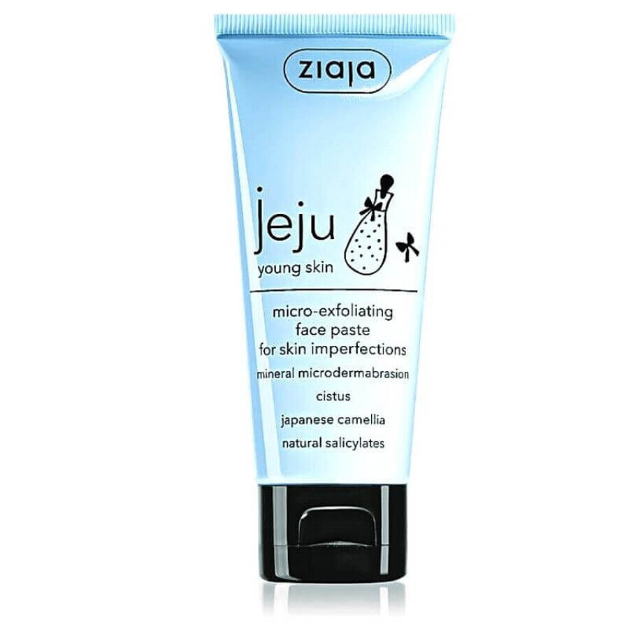 Ziaja Jeju Blue - Peeling astringent pentru fata 75 ml