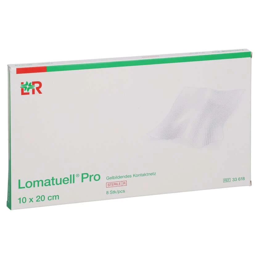 Lomatuell Pro 10x20 Cm Steril 8 St
