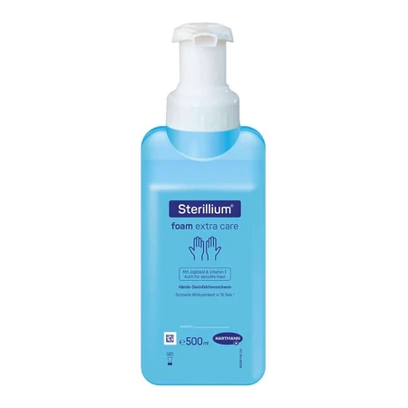 Sterillium pianka extra care 500 ml: ceny i cechy