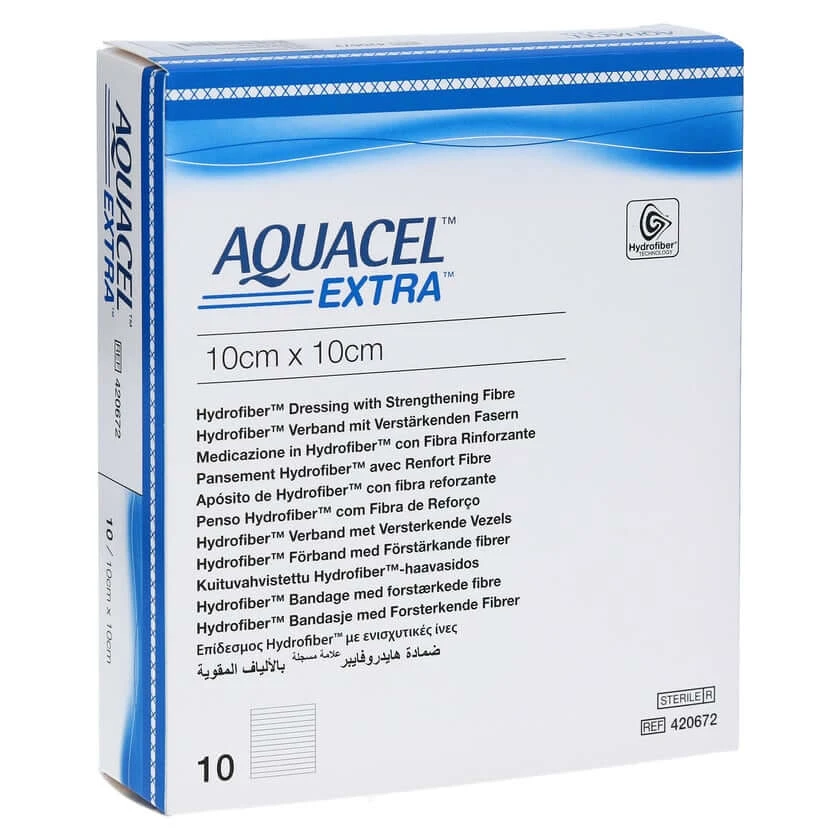 Aquacel Extra 10x10 cm Verband 10 St
