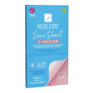 Kelo-cote silicon cicatrice plasturi Kaisers 1 buc