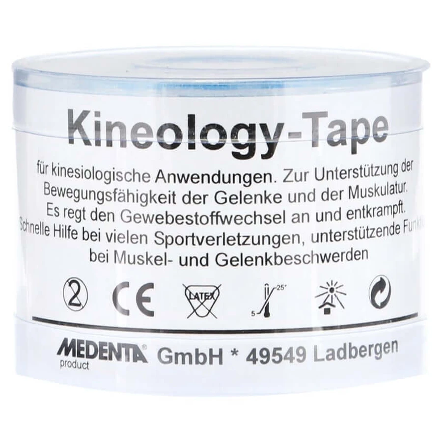 Kineology Tape 5 cmx5 m azul 1 ud.
